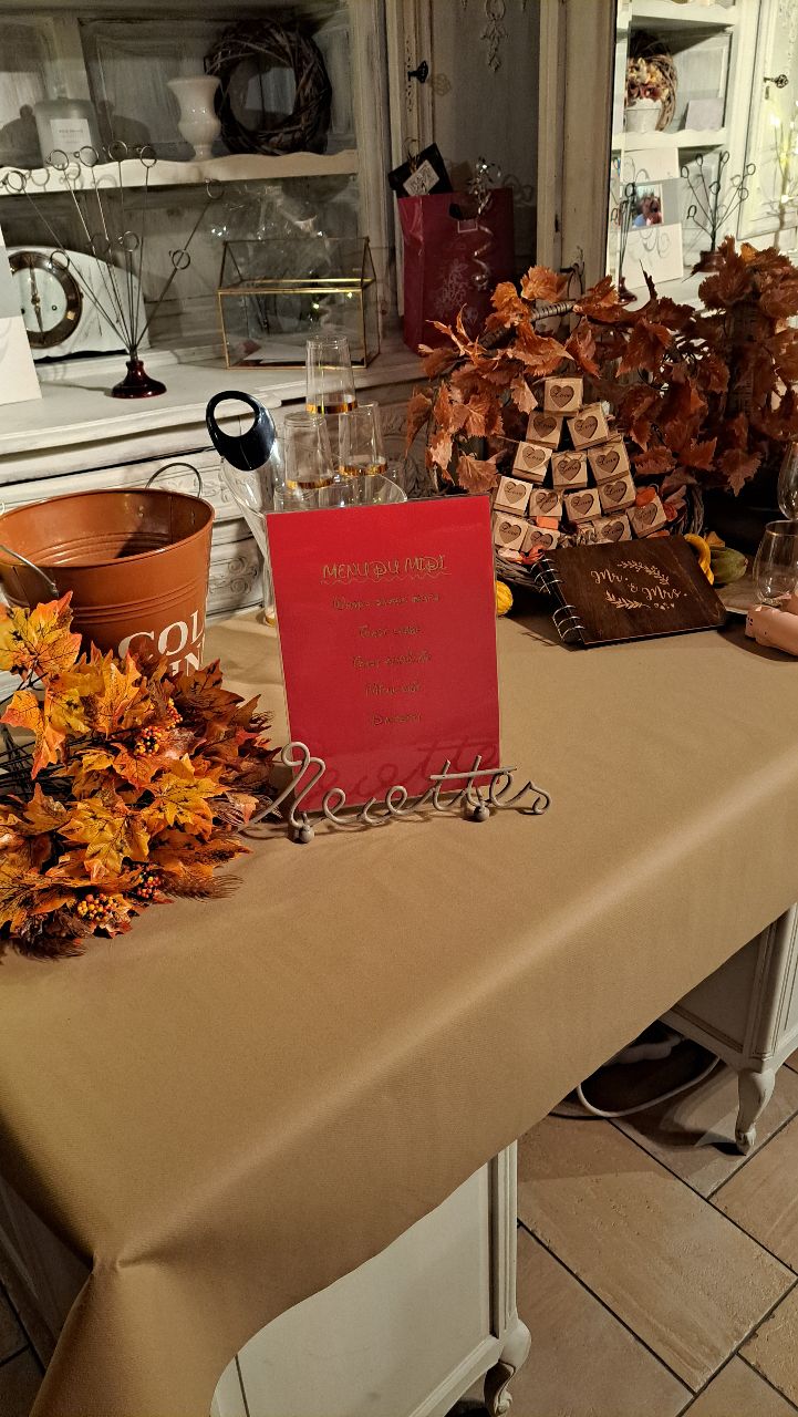 Mariage automnal 2024