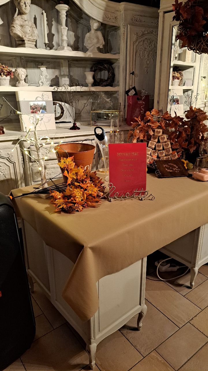 Mariage automnal 2024